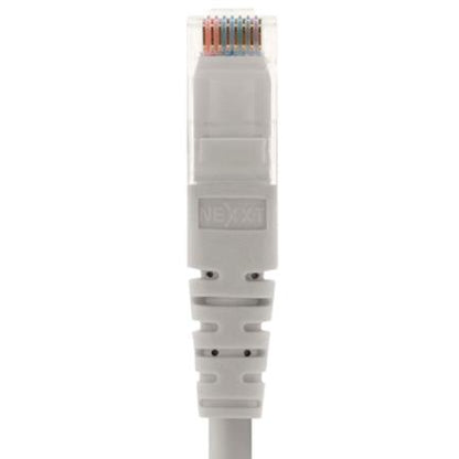 Cable de Conexión Red Nexxt Solutions U/UTP Cat6 3m LSZH Compuesto sin Halogeno de Baja Toxicidad Color Gris