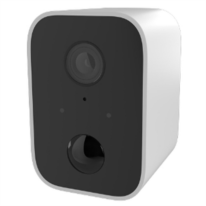 Cámara de Vigilancia Inteligente Nexxt Home NHC-O640 para Exterior e Interior WiFi con Batería Inalámbrica Blanca