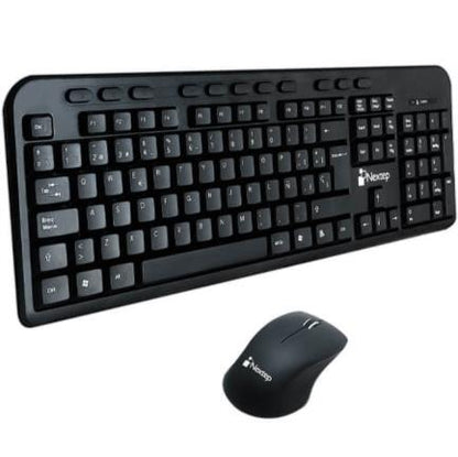 Teclado y Mouse Nextep Inalámbrico USB