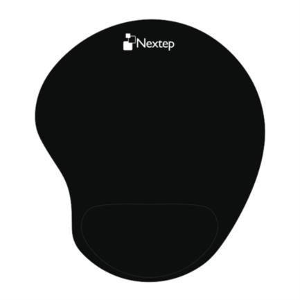 Mouse Pad Nextep Ergonómico Gel Color Negro