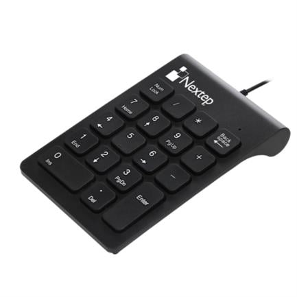 Teclado Numerico Nextep Alambrico Usb 18 Teclas