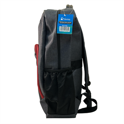 Mochila Nextep para Laptop 15 a 17" Core Gris/Negro