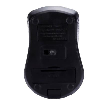 Mouse Nextep Inalámbrico USB Color Negro 1600 dpi Baterias Incluidas