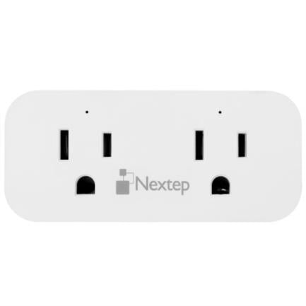 Tomacorriente Nextep Smart Doble Control Wi-Fi