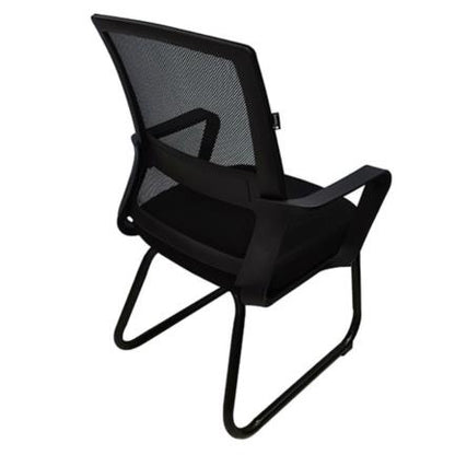 Silla de Visitas Nextep con Descansabrazos Tela/Malla