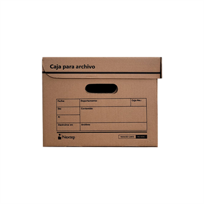 Caja Archivo Económica Nextep Carta C/12