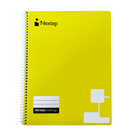 Cuaderno Nextep Profesional Cuadro C5 100 Hojas Espiral