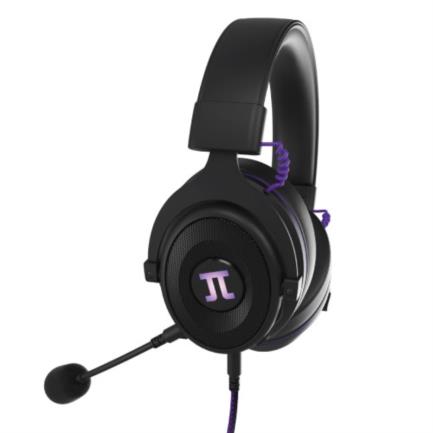 Audífonos Gamer Alámbricos Primus Arcus 260S Diadema Ajustable Micrófono Desmontable USB Color Negro/Morado