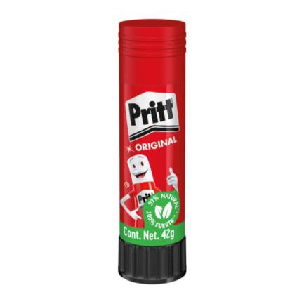 Lápiz Adhesivo Pritt PS-42 gr  Paquete C/5 Pzas