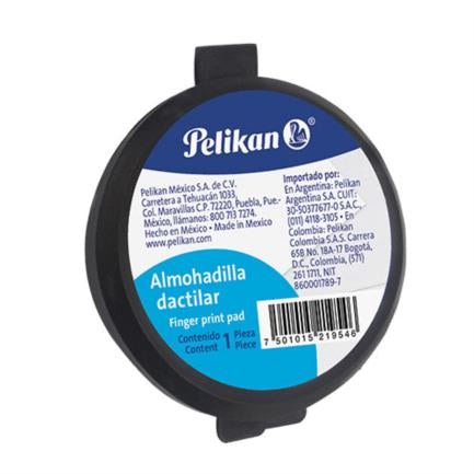 Almohadilla Pelikan Dactilar Tinta Negra