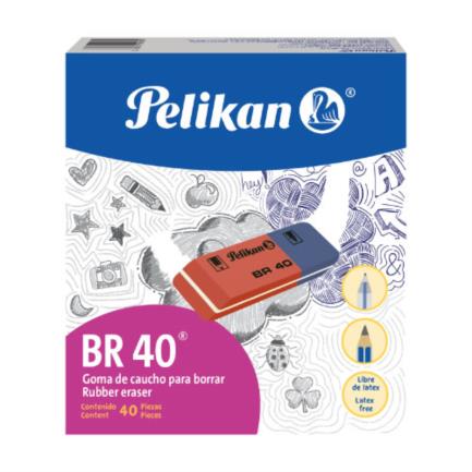 BORRADOR PELIKAN BR-40 LAPIZ TINTA C/40