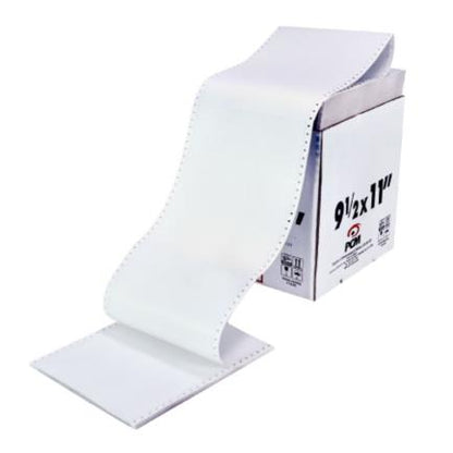 Papel PCM Data Stock 9.5x11" 1Tanto Blanco C/3000 Hojas