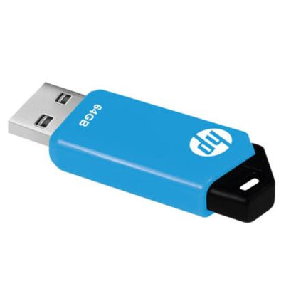 Unidad de Memoria Flash USB PNY HP v150w 64GB Color Azul USB 2.0