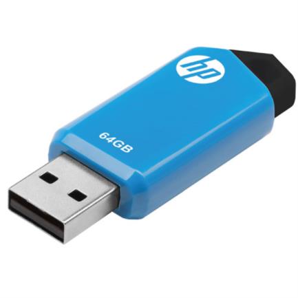 Unidad de Memoria Flash USB PNY HP v150w 64GB Color Azul USB 2.0