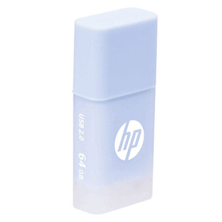 Unidad de Memoria Flash USB PNY HP v168b 64GB Color Azul Cielo USB 2.0