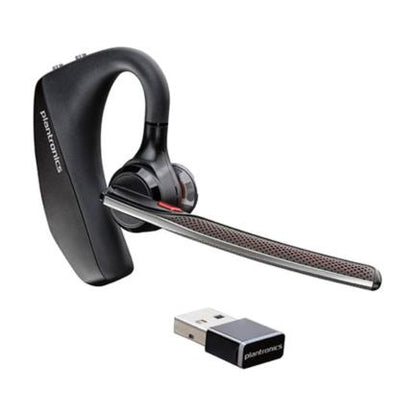 Audífonos Poly Voyager 5200 USB-A Bluetooth con Dongle BT700 Negro