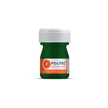 Pintura Acrilica Politec Verde Olivo 20ml No 336 caja c/12 piezas