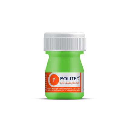 Pintura Acrilica Politec Lima 20ml No 345 caja c/12 piezas