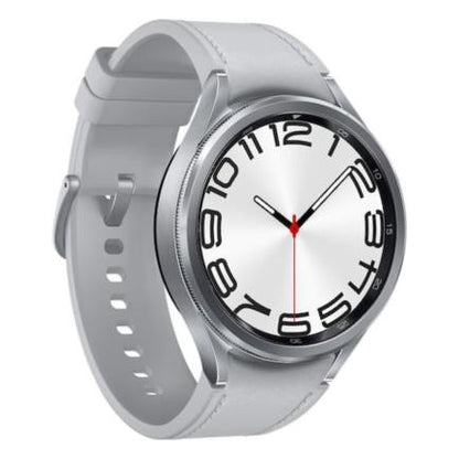 Watch 6 Clasico Samsung Galaxy Bluetooth Pantalla Super AMOLED 1.5" 47mm Resolución 480x480 Color Plata