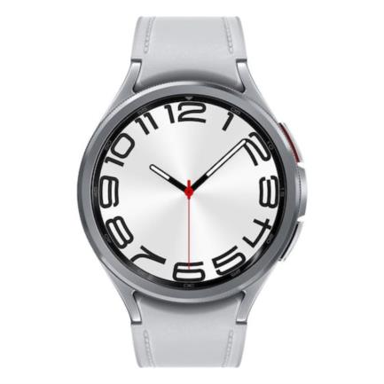 Watch 6 Clasico Samsung Galaxy Bluetooth Pantalla Super AMOLED 1.5" 47mm Resolución 480x480 Color Plata