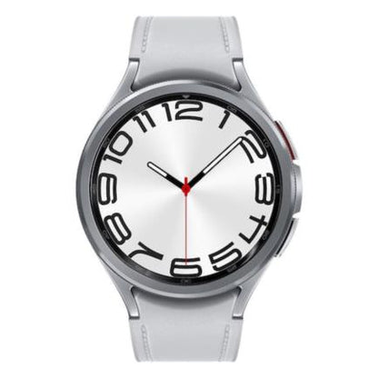 Watch 6 Clasico Samsung Galaxy Bluetooth Pantalla Super AMOLED 1.5" 47mm Resolución 480x480 Color Plata