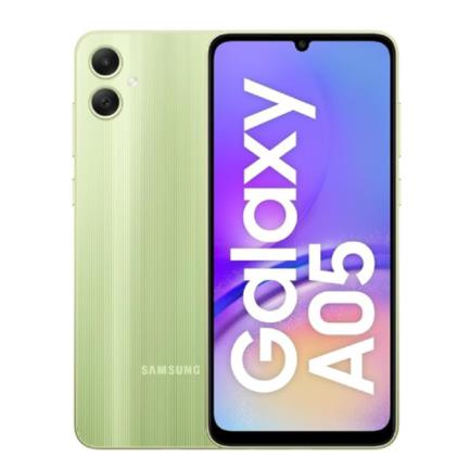 Smartphone Samsung A05 6.7" Octacore 128GB/4GB Cámara 50MP+2MP/8MP Android 13 LTE Dual sim Color Verde