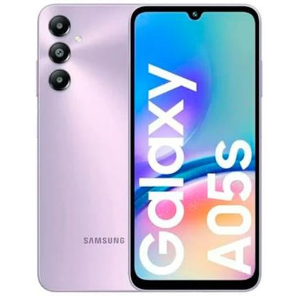 Smartphone Samsung A05S 6.7" Octacore 128GB/4GB Cámara 50MP+2MP+2MP/13MP Android 13 Color Violeta