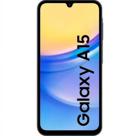 Smartphone Samsung A15 6.5"Octacore 128GB/6GB Cámara 50MP+5MP+2MP/13MP Android 14 Color Negro Azulado