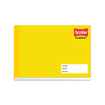 Cuaderno Italiano Cosido Scribe Clasico Doble Raya 100 Hojas