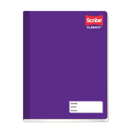 Cuaderno Cosido Colegial Scribe Clásico C5 Cuadro Chico 100 Hojas