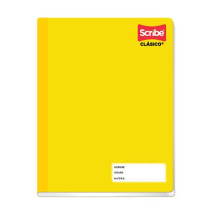 Cuaderno Cosido Colegial Scribe Clásico C5 Cuadro Chico 100 Hojas