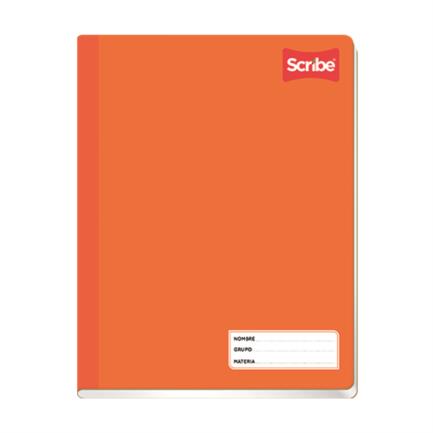 Cuaderno Cosido Colegial Scribe Clasico C7 cuadro grande 100 Hojas