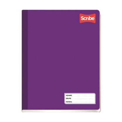 Cuaderno Cosido Colegial Scribe Clasico C7 cuadro grande 100 Hojas