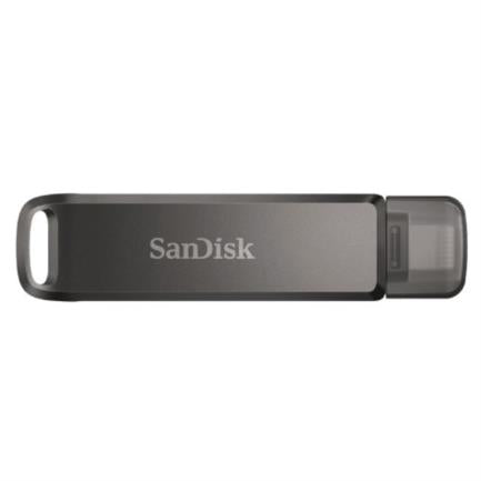 Memoria USB SanDisk iXpand Flash Drive Luxe 64GB USB-C 3.1 Gen 1 Color Negro para iPhone y iPad SDIX70N-064G-GN6NN