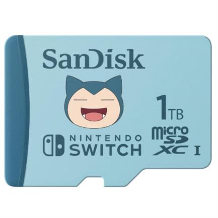 Memoria SANDISK Micro SD Nintendo Pokemon 1TB SDSQXAO-1T00-GN6ZK