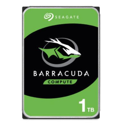 Disco Duro Interno Seagate Barracuda 1TB 3.5" 7200RPM SATA lll 6Gbit/s Cache 256MB para PC