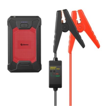 Arrancador Steren para Auto Compacto o SUV Power Bank Linterna LED