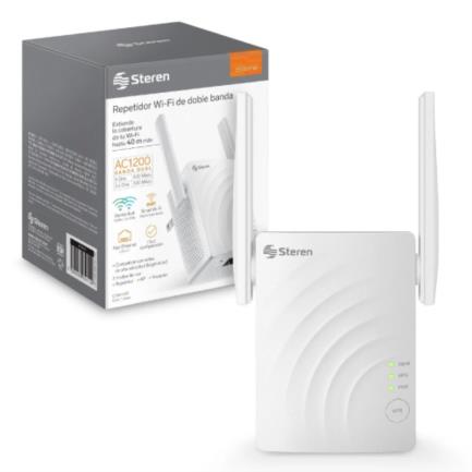 Ruteador Steren Wi-Fi Doble Banda 2.4GHz-5GHz Hasta 40m de Cobertura