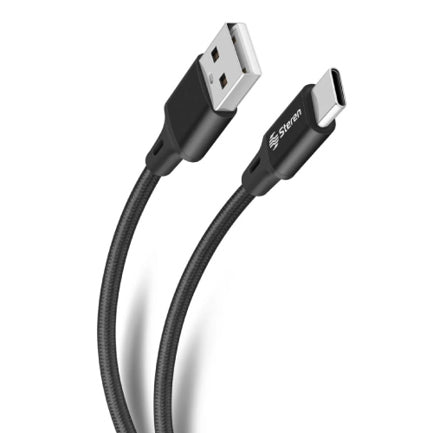 CABLE STEREN USB A USB C TIPO CORDON 1.9M