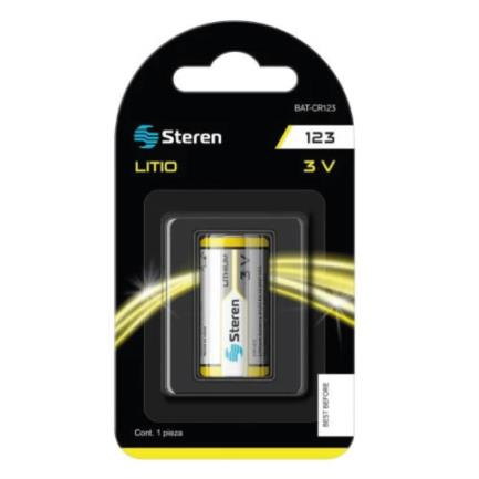 Pila Steren Litio Tipo Cilindro 1400 mAh 1 Pieza