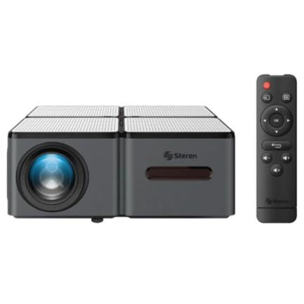 Proyector Steren Multimedia 450 ANSI FHD Resolución 1920x 1080 Bluetooth