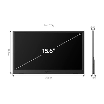 MONITOR STEREN PORTATIL HDR P/LAPTOP 15.6