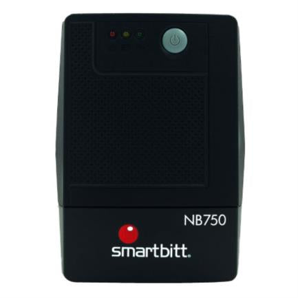 SMARTBITT NO BREAK 750VA/375WAT LINEA INTERACTIVA 6 CONTACTOS NEMA