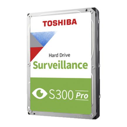 Disco Duro Interno Toshiba S300 Surveillance 6TB 3.5" 7200RPM SATA lll 6Gbit/s Caché 256MB para Videovigilancia