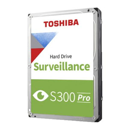 Disco Duro Interno Toshiba S300 Surveillance 6TB 3.5" 7200RPM SATA lll 6Gbit/s Caché 256MB para Videovigilancia