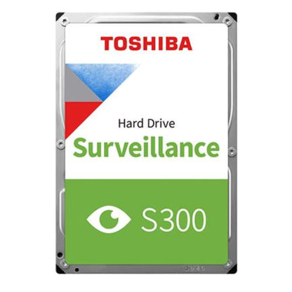 Disco Duro Interno Toshiba S300 Surveillance 4TB 3.5" 5400RPM SATA lll 6Gbit/s Caché 128MB para Videovigilancia