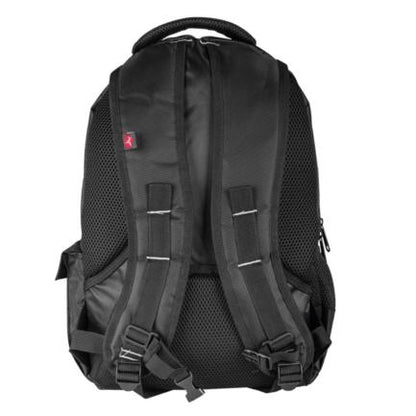 Mochila TechZone Sport 15.6" Con Tirantes Acojinados De Alta Resistencia Color Negro