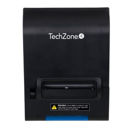 Impresora Térmica TechZone TZBE202 80mm Vel 300mm/s 203dpi USB/Serial/RJ45/RJ11 Cortador Automático 1 Año Garantía