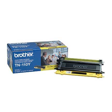 Tóner Brother TN110Y Rendimiento 1500 Páginas MFC9000/HL4000 Color Amarillo