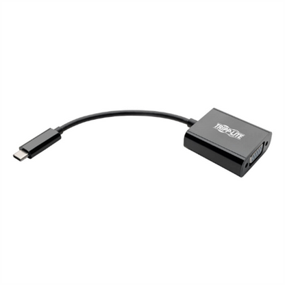 Adaptador Tripp Lite USB-C a VGA con Modo Alterno DP 1.2 Color Negro